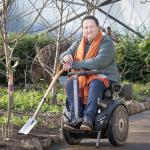 Presenter Mark Lane at the Eden Project